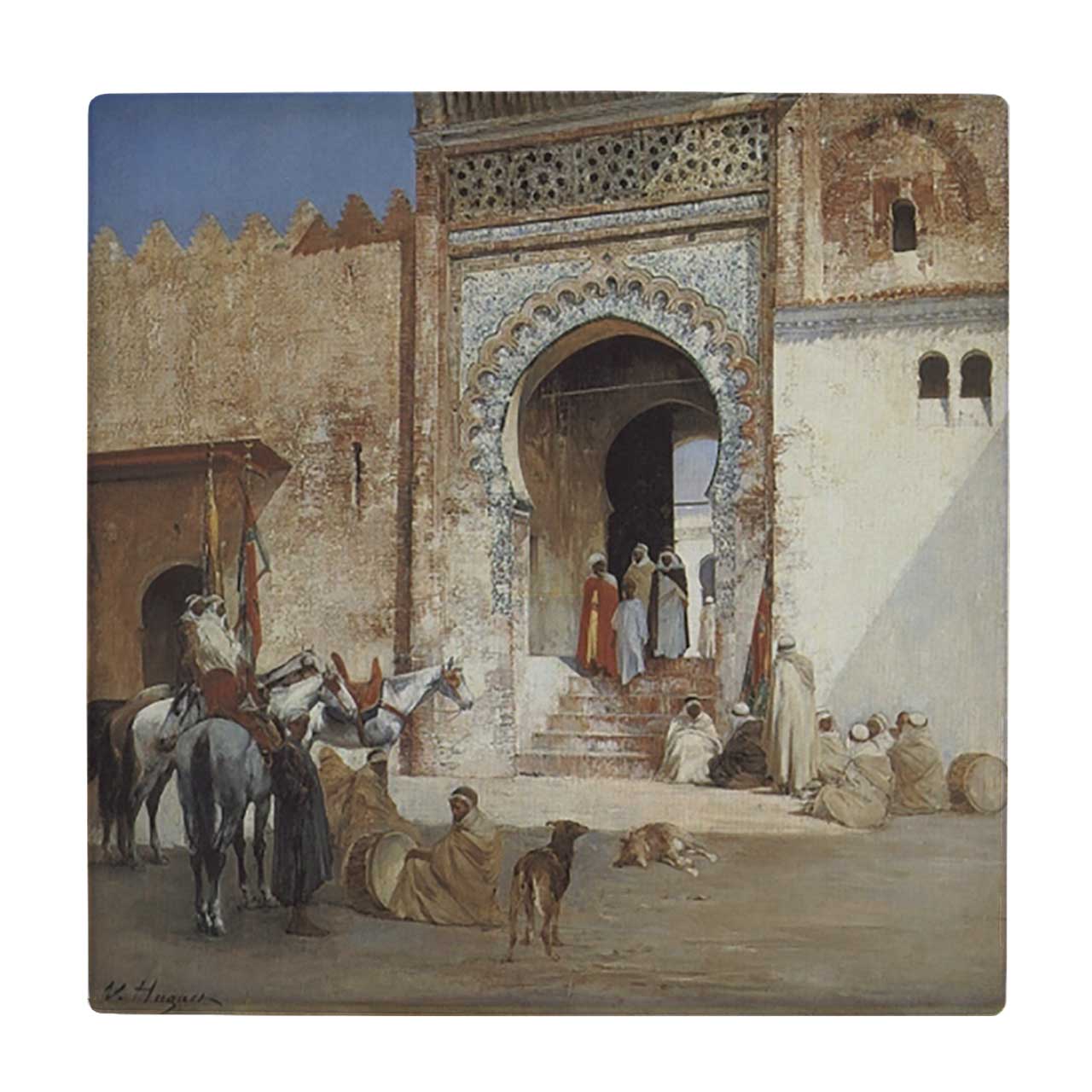  کاشی کارنیلا طرح سوریه قرن نوزدهم کد wkk397