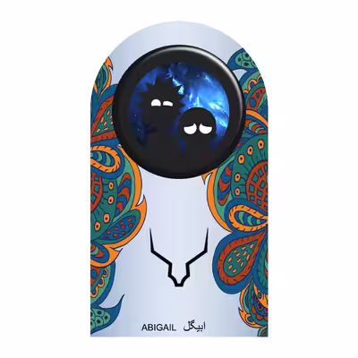 پیکسل ابیگل طرح انیمیشن ریک و مورتی مدل Rick and Morty کد 015