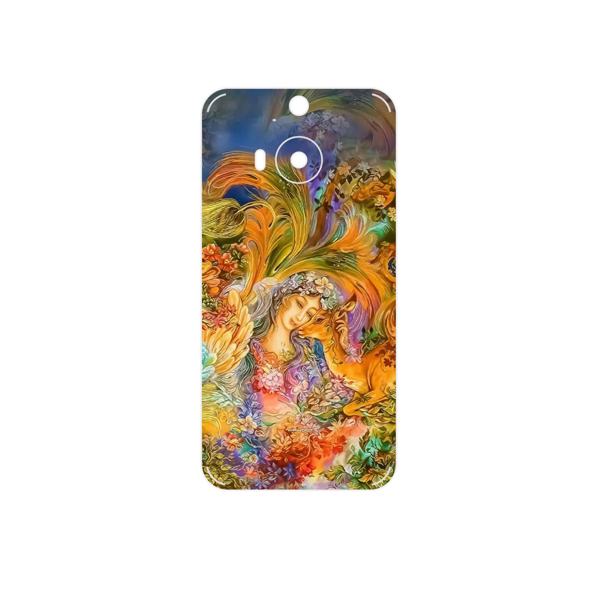 برچسب پوششی ماهوت مدل Persian miniature 3 مناسب برای گوشی موبایل اچ تی سی One M9 Plus