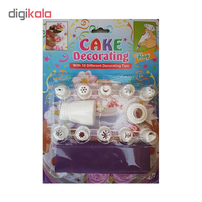 ست قیف خامه زن مدل los40 