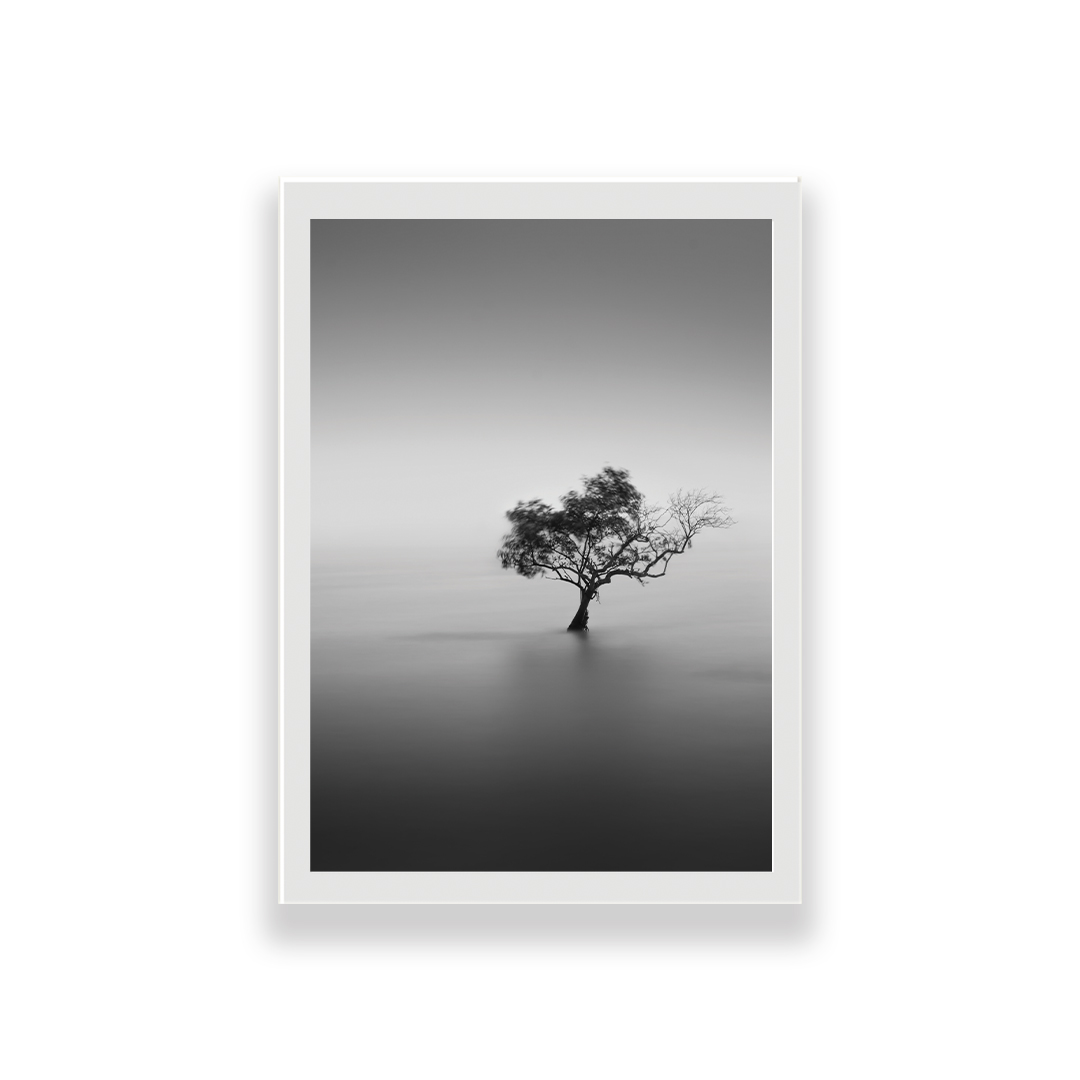 تابلو طرح مینیمال درخت