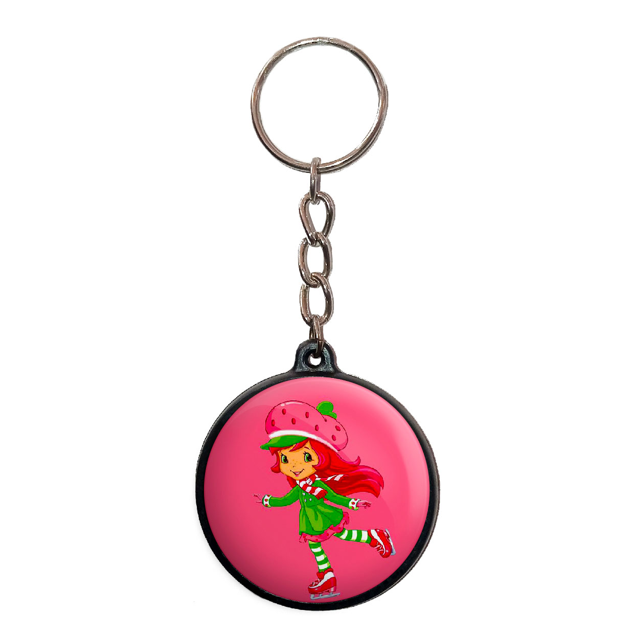 جاکلیدی پرمانه طرح دختر توت فرنگی کد pmj.1648