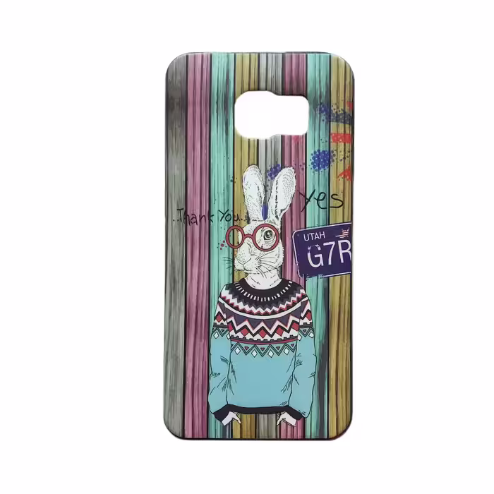 کاور طرح خرگوش مدل RABBIT06 مناسب برای گوشی موبایل سامسونگ Galaxy S6 Edge