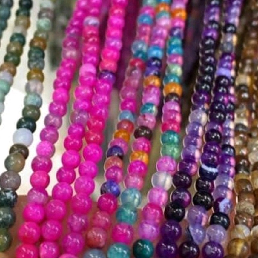 سنگ عقیق سایز 4 طبیعی بصورت تک دانه