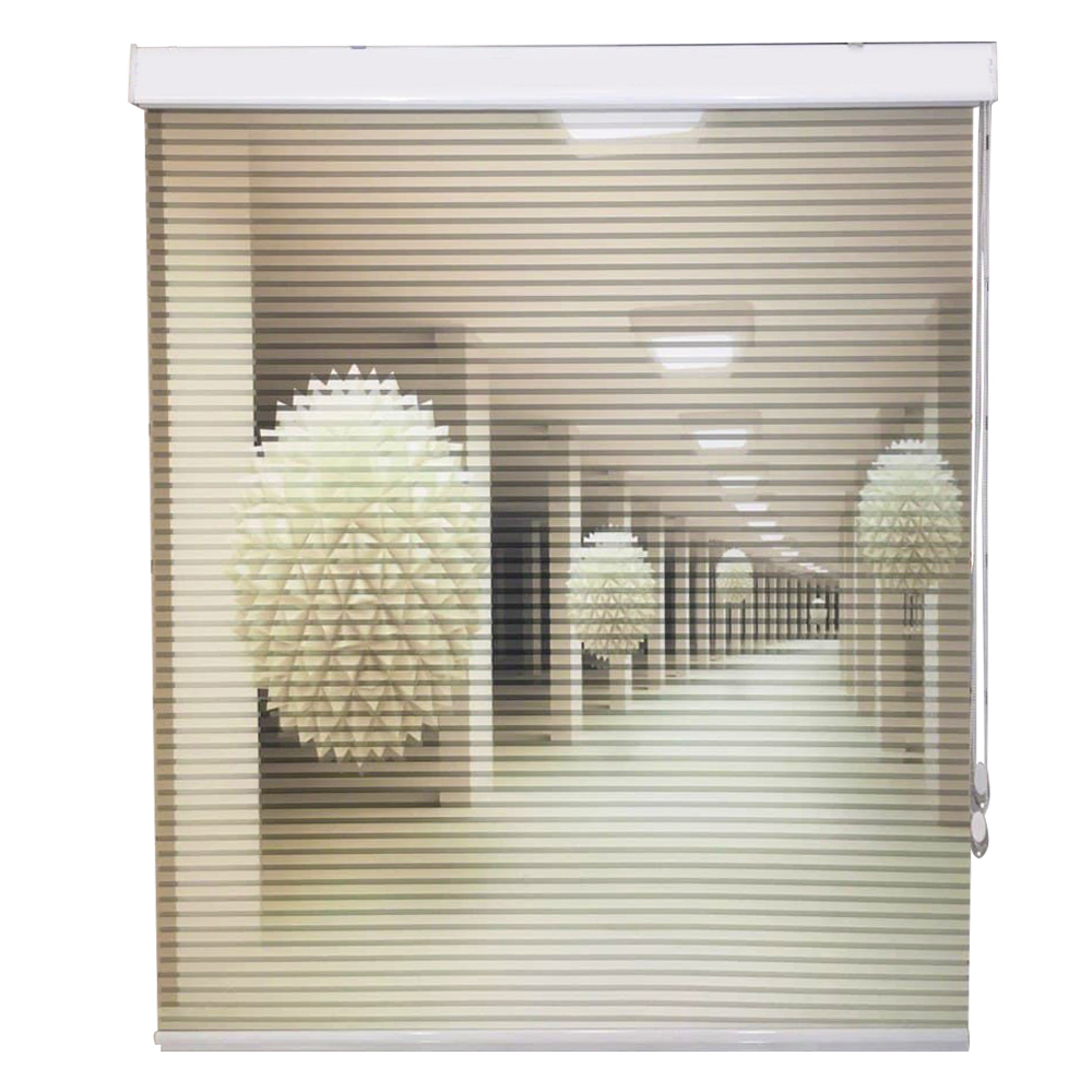 پرده زبرا شب و روز مدل PM-1 سایز 110x180 سانتی متر