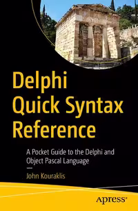 خرید و دانلود نسخه کامل کتاب Delphi Quick Syntax Reference: A Pocket Guide to the Delphi and Object Pascal Language