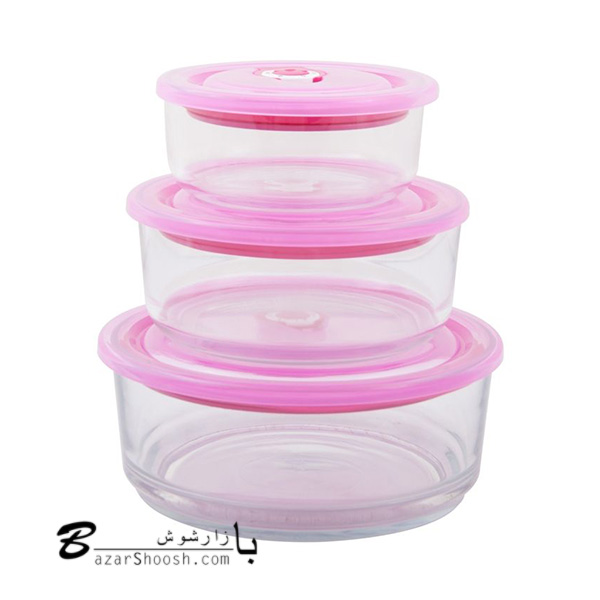 ست 3تایی ظروف فریزری لیمون