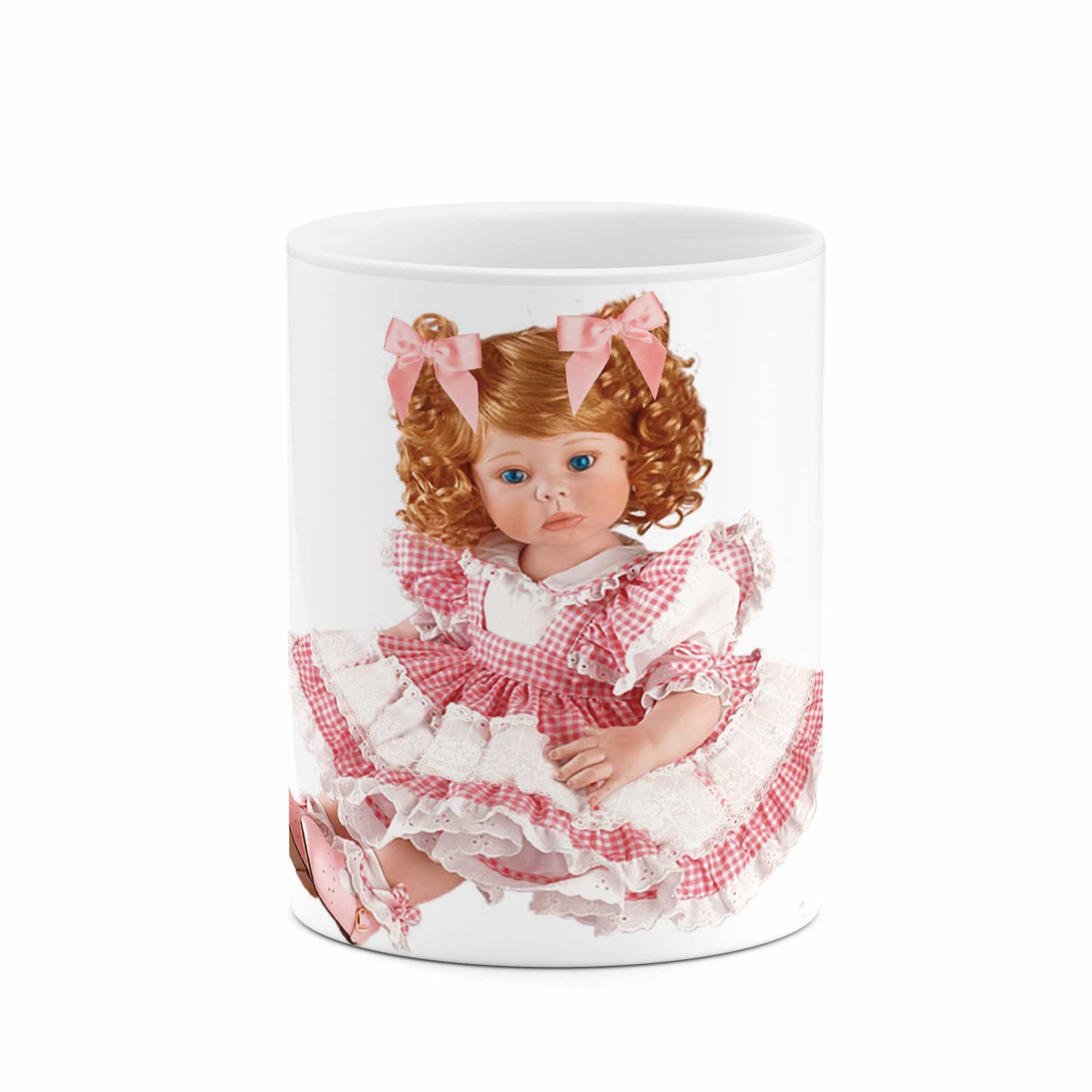 ماگ طرح عروسک دختر مدل mu00692