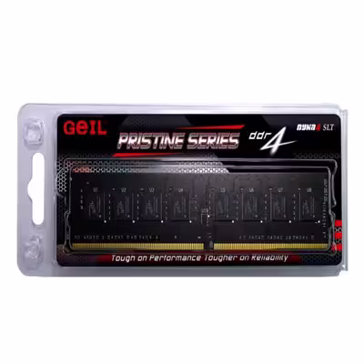 رم دسکتاپ DDR4 تک کاناله 2666 مگاهرتز CL19 گیل مدل pristine ظرفیت 4 گیگابایت