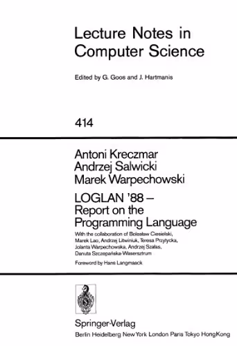 خرید و دانلود نسخه کامل کتاب LOGLAN '88 — Report on the Programming Language