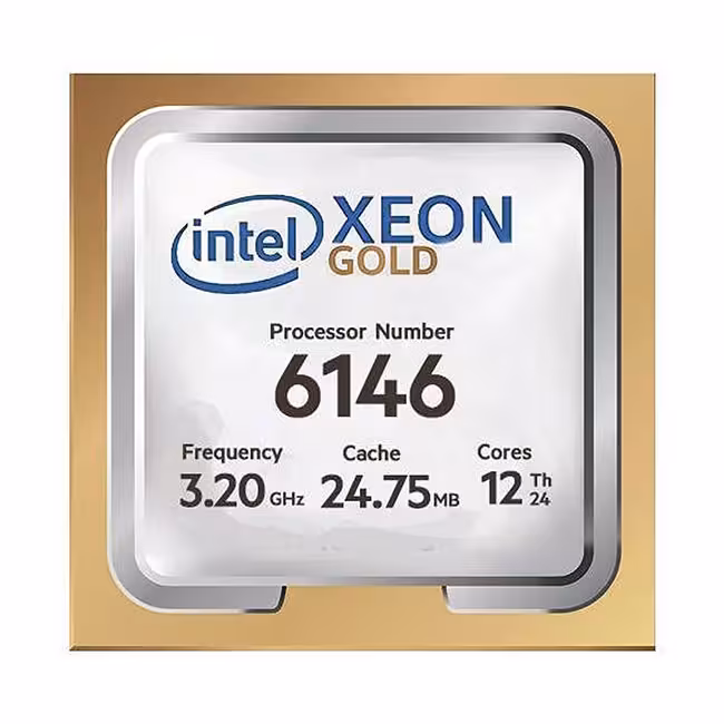 CPU مدل Xeon Gold 6146 برند Intel