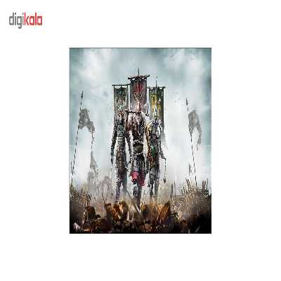 تابلو شاسی ونسونی طرحFor Honor سایز 50x70 سانتی متر