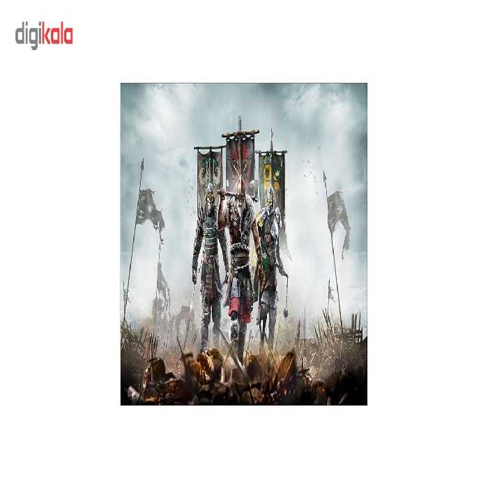 تابلو شاسی ونسونی طرحFor Honor سایز 50x70 سانتی متر