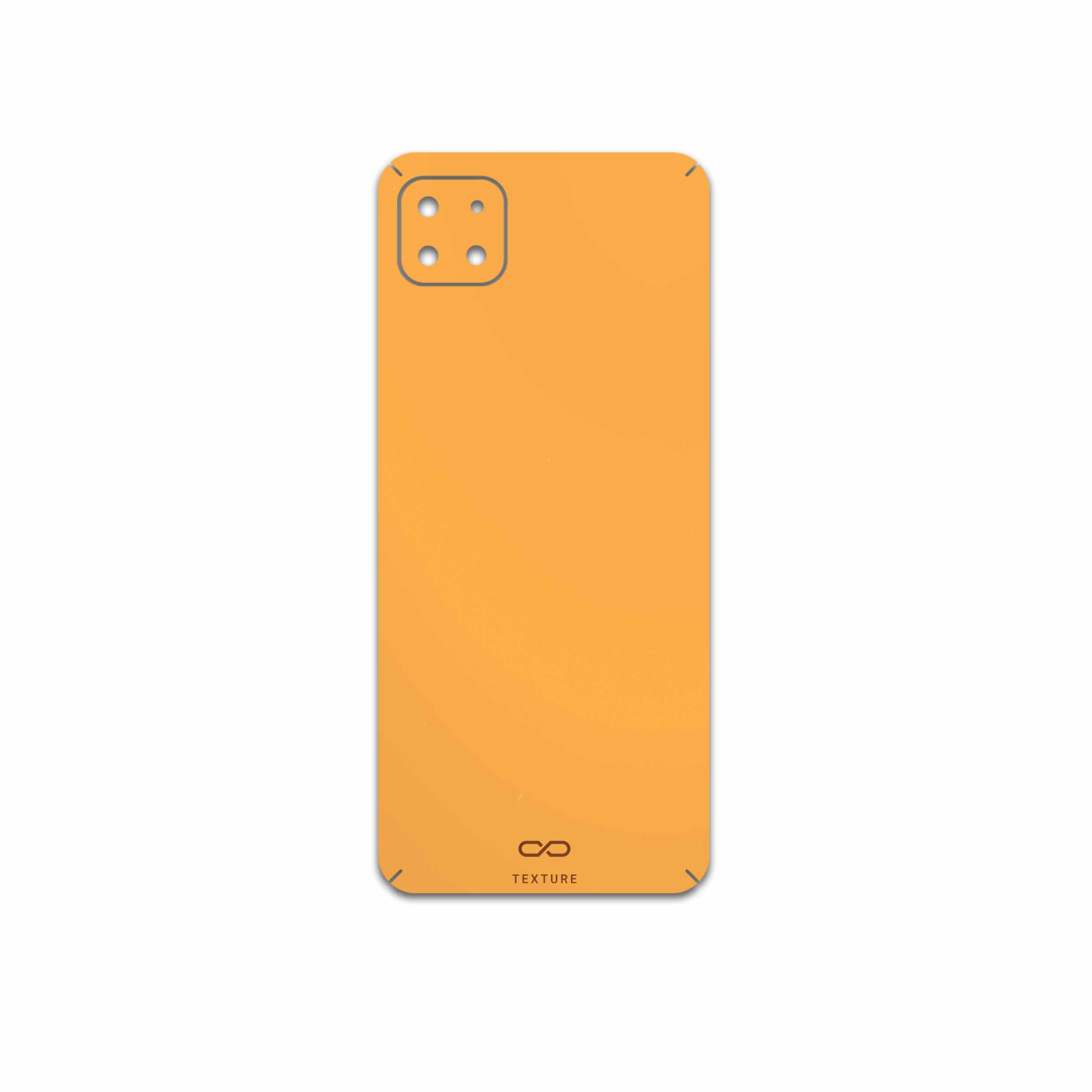 برچسب پوششی ماهوت مدل Matte-Orange مناسب برای گوشی موبایل سامسونگ Galaxy A22 5G