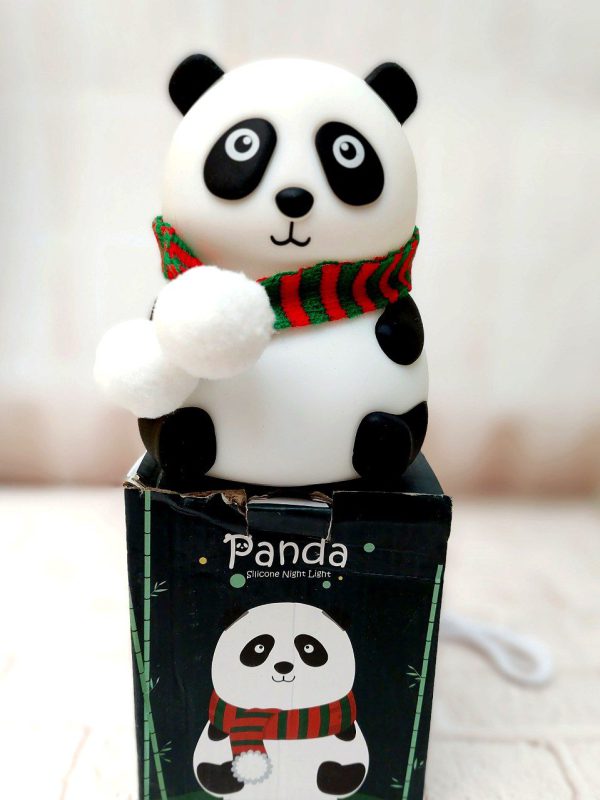 چراغ خواب سیلیکونی پاندای شال گردن