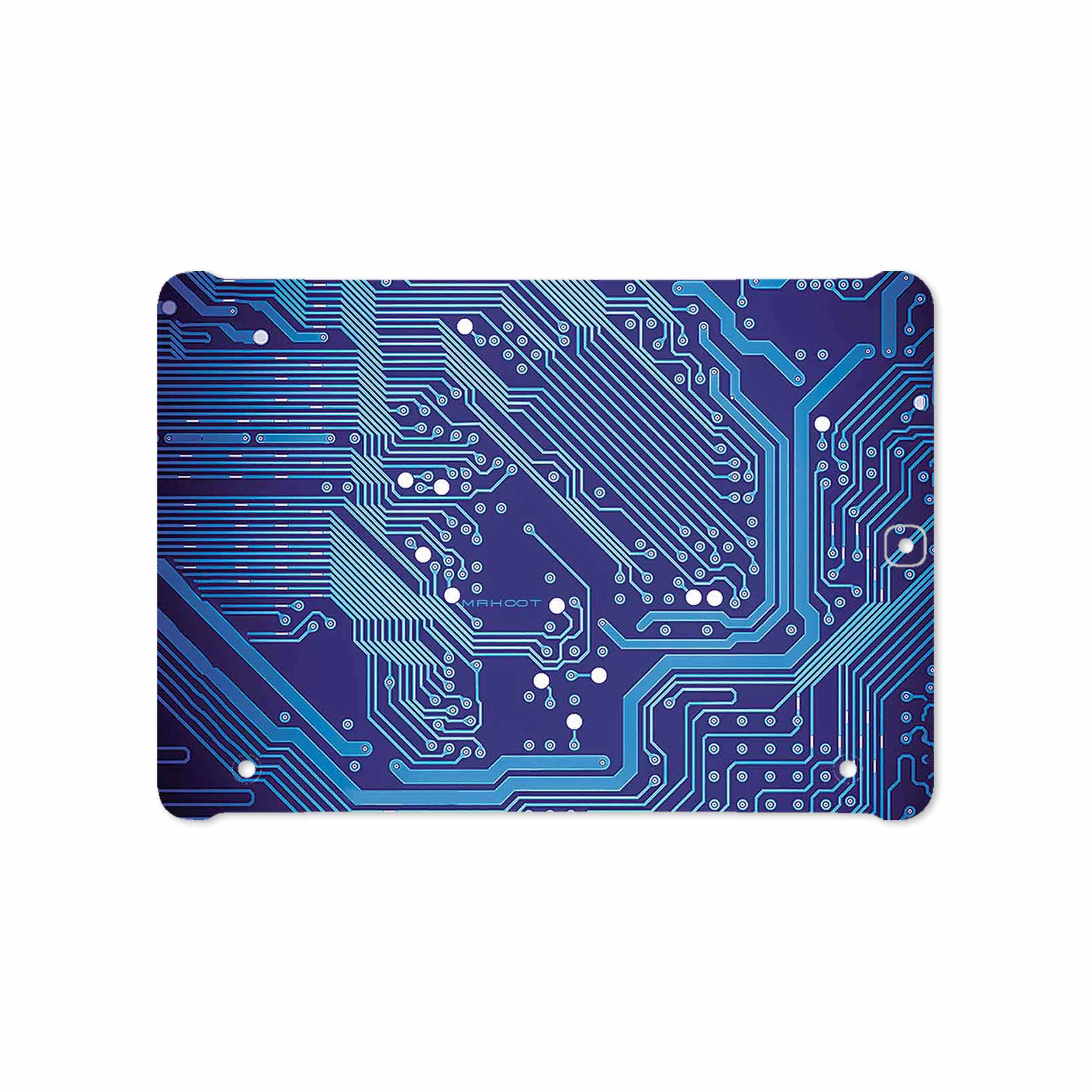 برچسب پوششی ماهوت مدل Blue Printed Circuit Board مناسب برای تبلت سامسونگ Galaxy Tab S2 9.7 2016 T813N