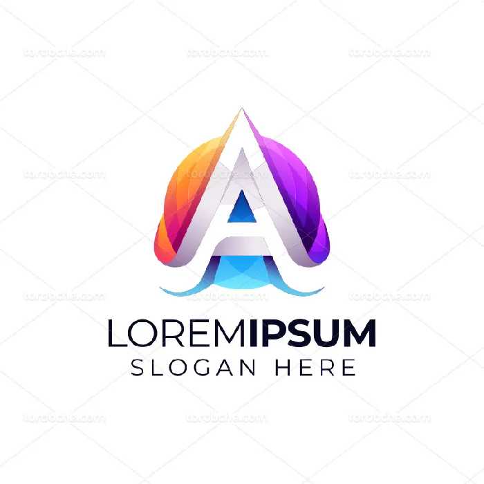 لوگو حرف A | گرافیک با طعم تربچه