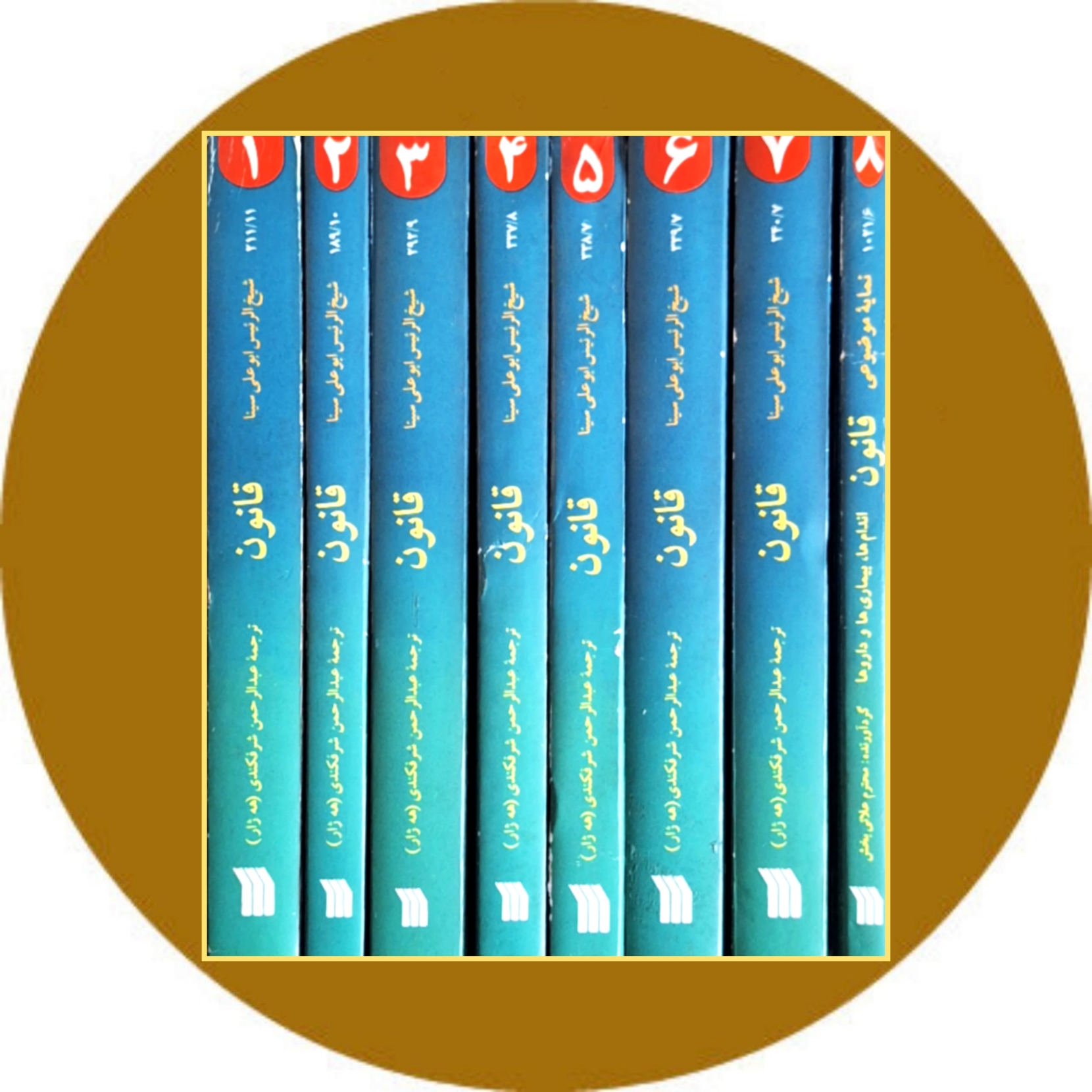 کتاب قانون (8 جلدی) - خرید با تخفیف چهل درصد از کتاب دایره قهوه ای