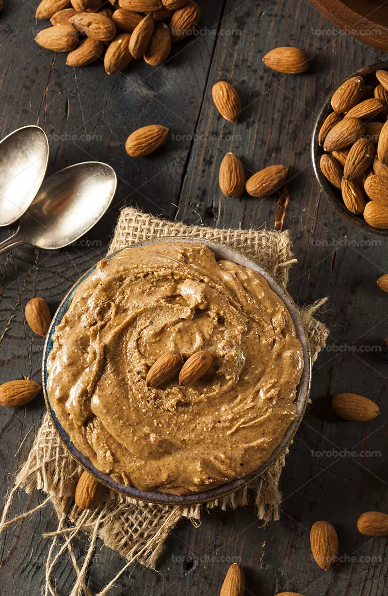 عکس با کیفیت کره بادام | گرافیک با طعم تربچه