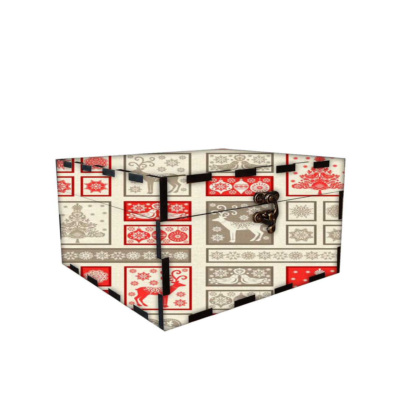 جعبه هدیه مدل کریسمس کد 149