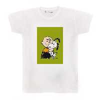 تی شرت بچگانه پرمانه طرح اسنوپی کد pmt.3621