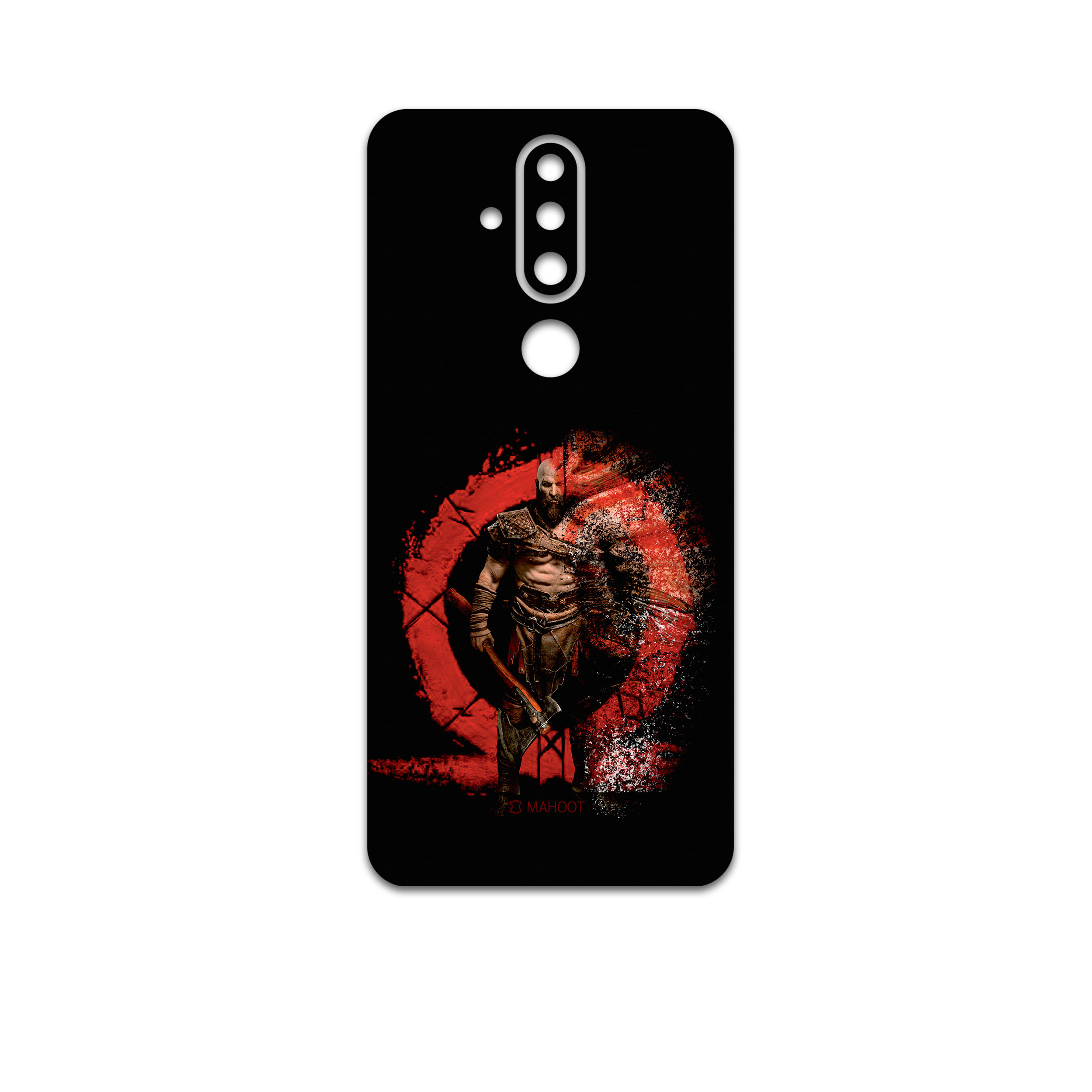 برچسب پوششی ماهوت مدل GOD-OF-WAR-Game مناسب برای گوشی موبایل نوکیا X71