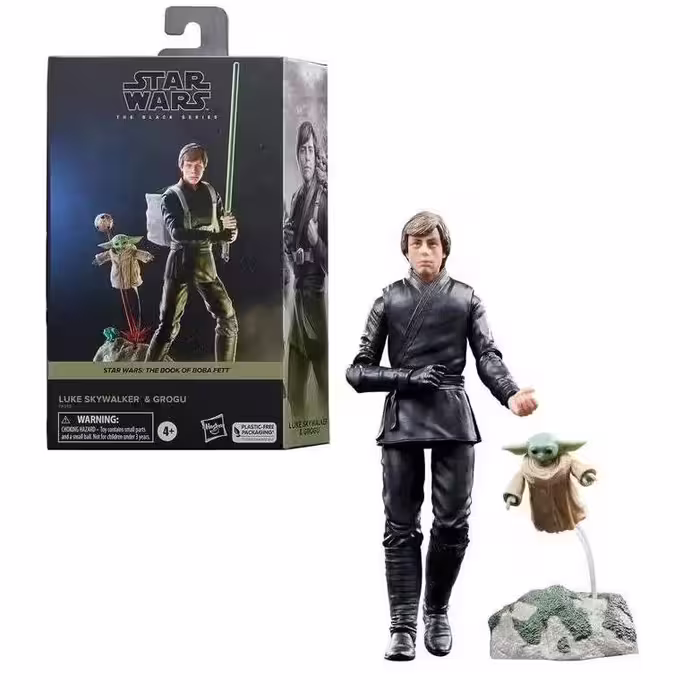 خرید اکشن فيگور لوک اسکای واکر The Black Series Luke Skywalker and Grogu با بهترین قیمت