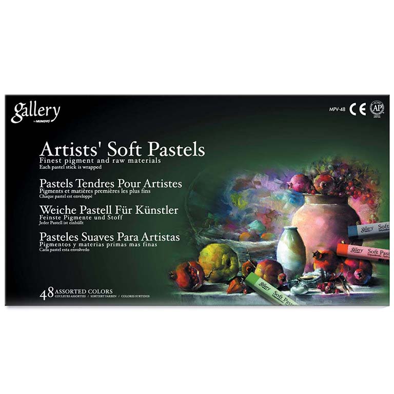 پاستل گچی 48 رنگ گالری کد MPV-48