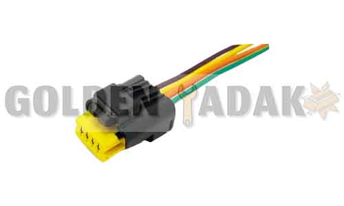 سوکت مپ پژو 206 (زرد) - گلدن یدک