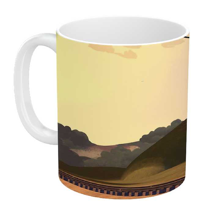  ماگ طرح انیمیشن رویا سوار مدل NI2347