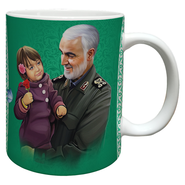 ماگ مدل سردار سلیمانی کد 75