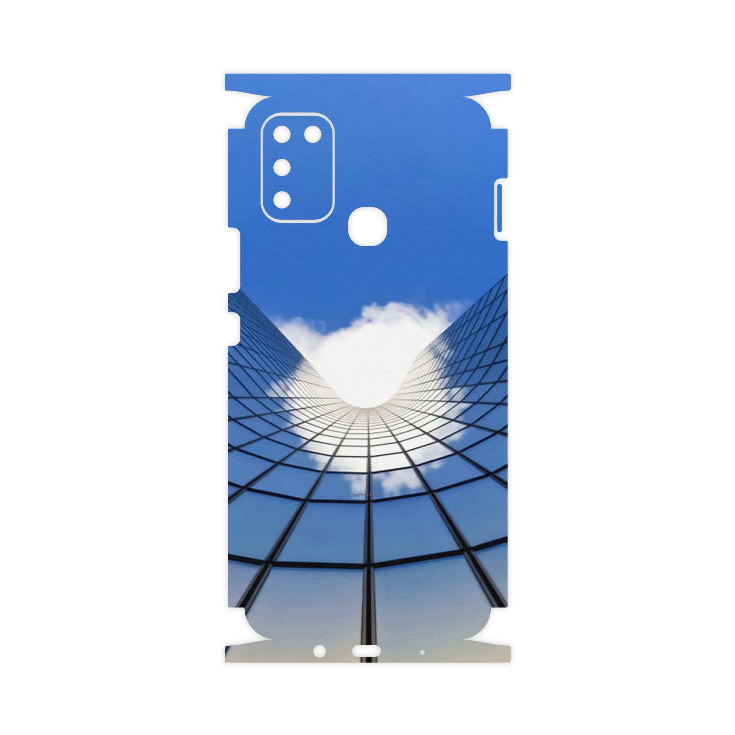 برچسب پوششی ماهوت مدل Glass skyscraper-FullSkin مناسب برای گوشی موبایل اینفینیکس Hot 10 Play