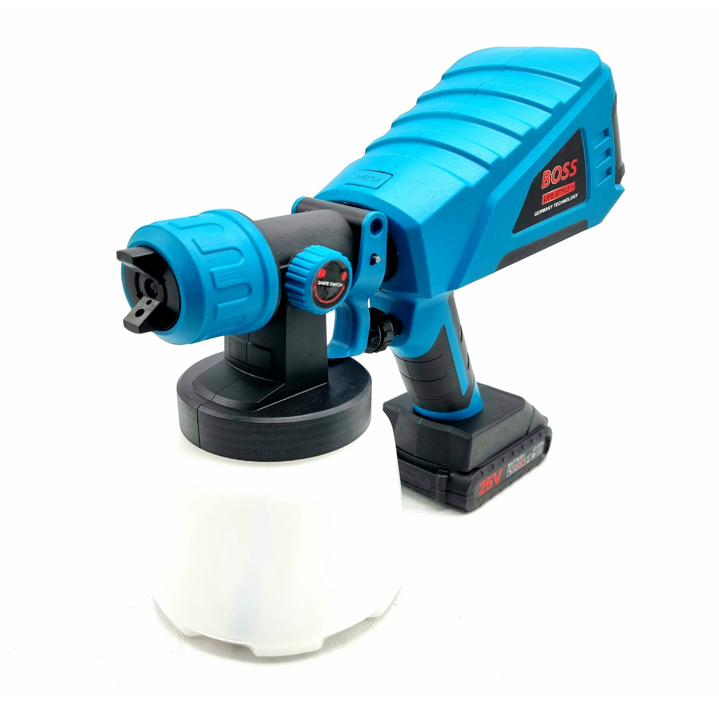 پیستوله رنگ پاش شارژی باس مدل LIFE_STYLE