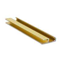 دستگیره هلالی طلایی - یراقینو فروش یراق آلات کابینت و درب