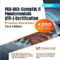 خرید و دانلود نسخه کامل کتاب FC0-U61: CompTIA IT Fundamentals (ITF ) Certification  200 Exam Practice Questions with Detailed Explanations