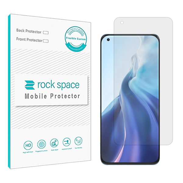 گلس شیائومی Mi 11i مدل نانو هیدروژل شفاف برند راک اسپیس کد S