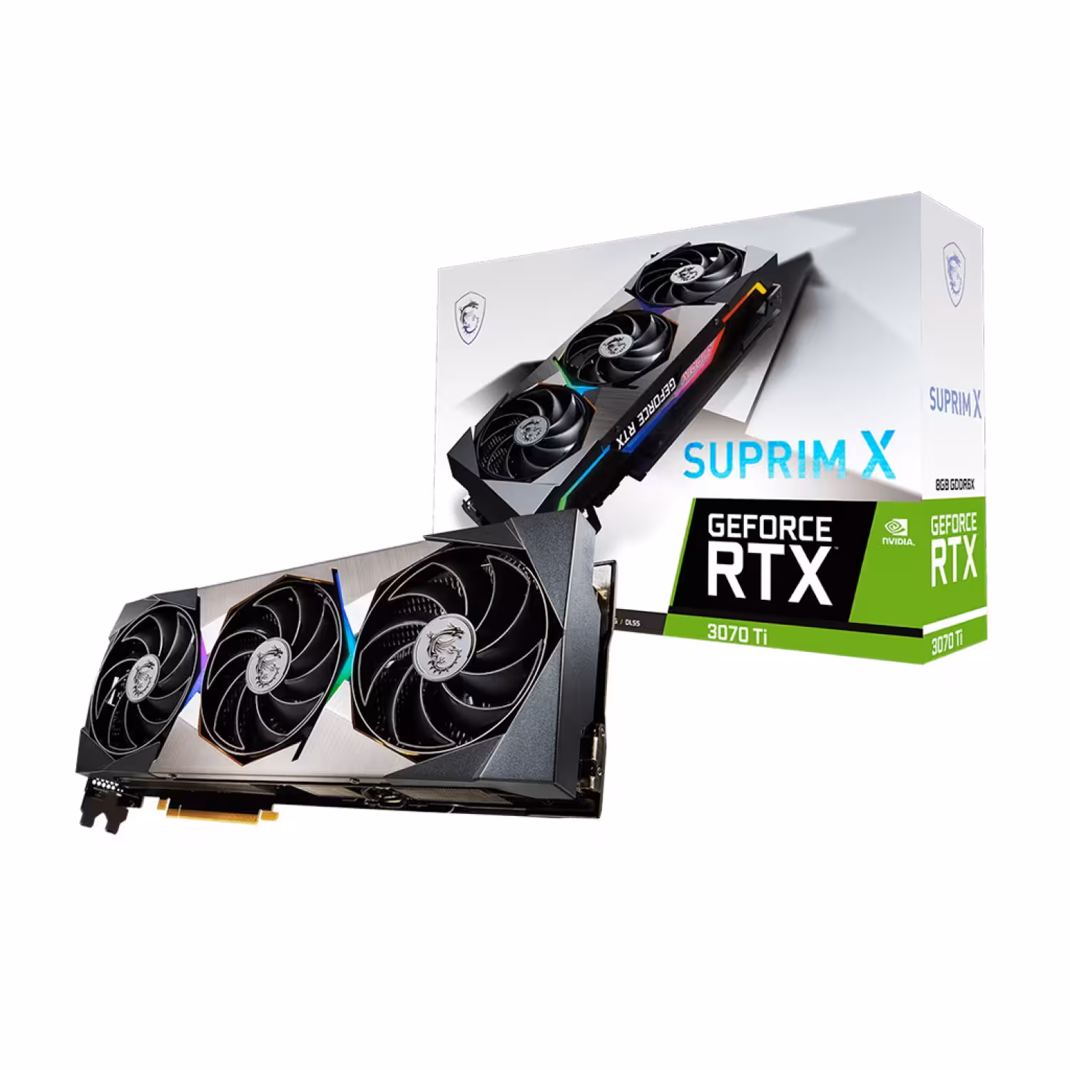 کارت گرافیک ام اس آی مدل GeForce RTX 3070 Ti SUPRIM 8G