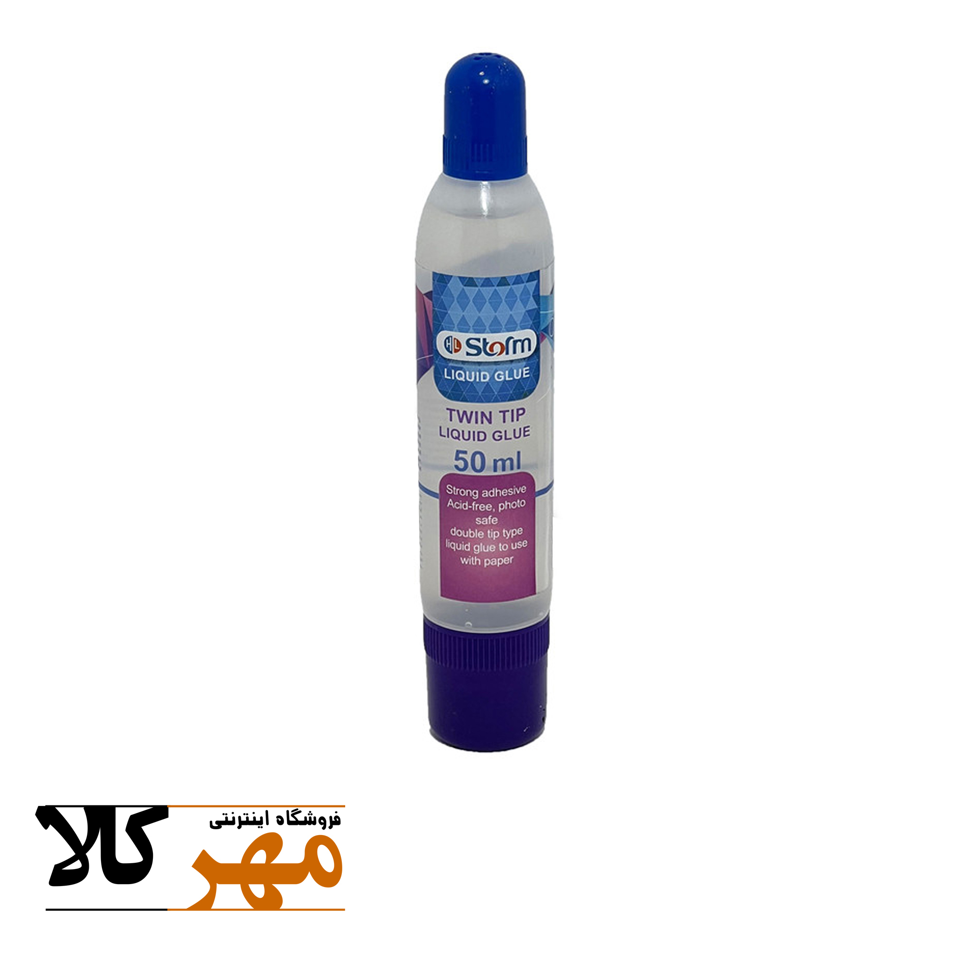 چسب 50 میل دوطرفه مایع hl-616 استورم