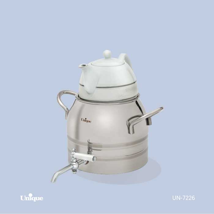 کتری استیل شیردار 4 لیتر یونیک کد محصول: UN-7226