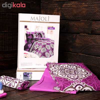 سرویس ملحفه ماژولی طرح Alonzo v3 یک نفره 3 تکه