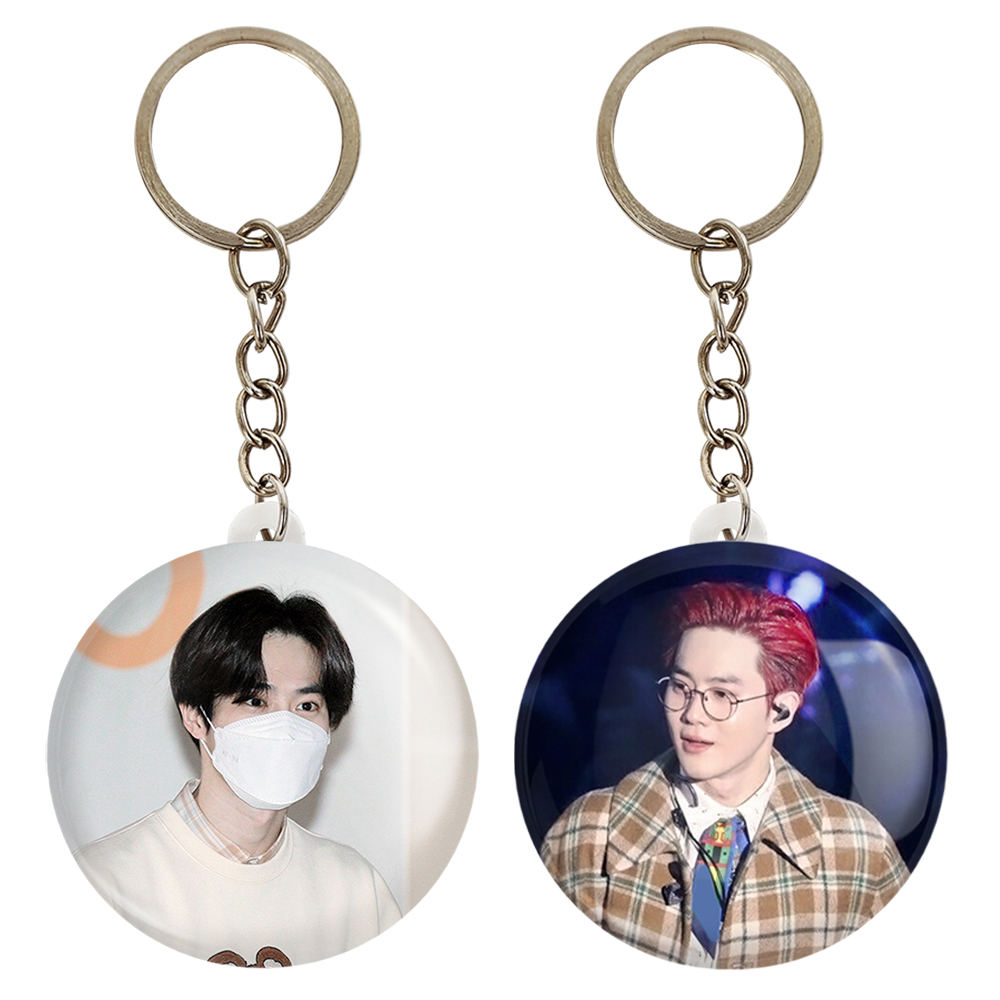 جاکلیدی خندالو مدل سوهو گروه EXO کد 1349613498 مجموعه 2 عددی