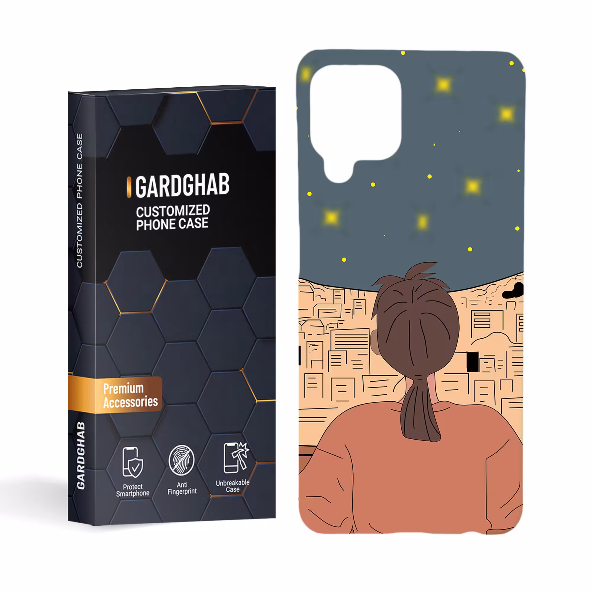 گارد قاب کاور فانتزی مدل g5105 مناسب برای گوشی موبایل سامسونگ a22 4g