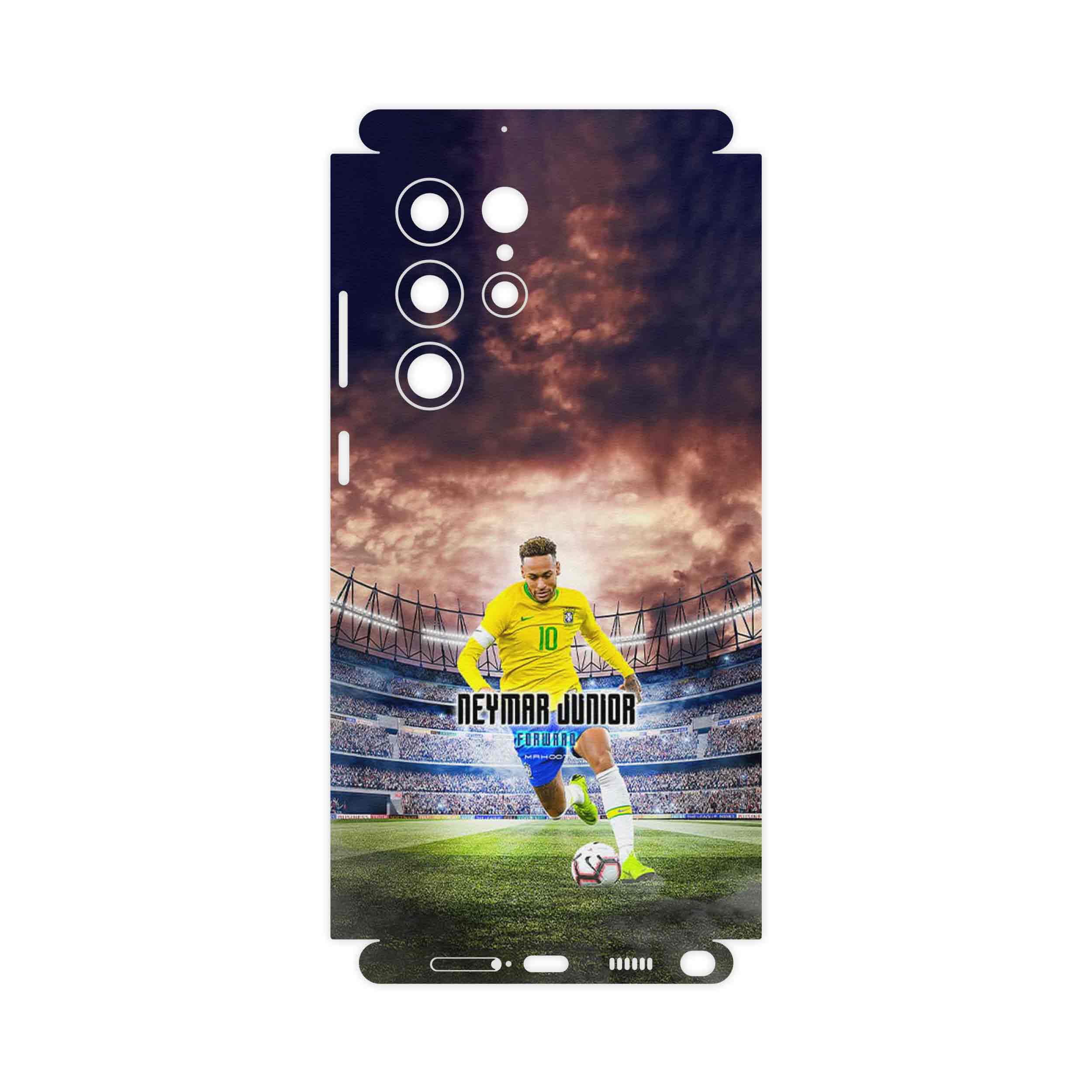 برچسب پوششی ماهوت مدل Neymar-FullSkin مناسب برای گوشی موبایل سامسونگ Galaxy S22 Ultra 5G