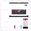 برچسب پوششی ماهوت مدل AC-Milan مناسب برای تبلت سامسونگ Galaxy Tab A 10.1 2016 T585