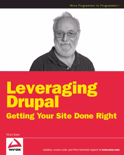 خرید و دانلود نسخه کامل کتاب Leveraging Drupal: getting your site done right