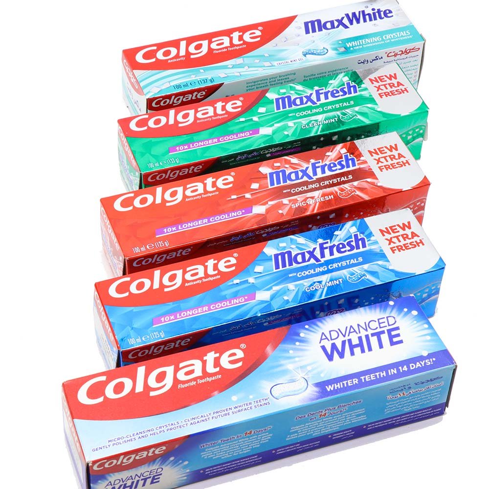 خمیر دندان کول گیت Colgate اصلی محافظ دندان ها