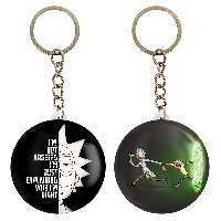 جاکلیدی خندالو مدل ریک و مورتی کد 32123219 مجموعه 2 عددی