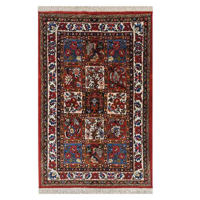 فرش دستبافت یک و نیم متری مدل بختیاری کد 927