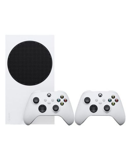 قیمت و خرید کنسول بازی مایکروسافت ایکس باکس سری اس به همراه یک دسته اضافه سفید - برین تک