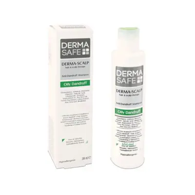 شامپو ضد شوره درماسیف سری درما اسکالپ مدل Oily Dandruff حجم ۲۰۰ میلی لیتر
